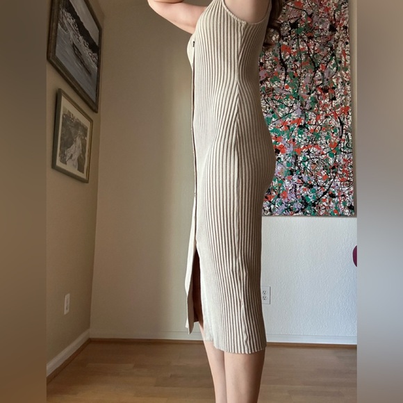 Enza Costa Ribbed Midi Dress - Picture 4 of 12
